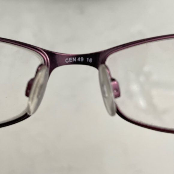 Alfred Sung Plum Prescription Eyeglass Frames - Picture 13 of 15
